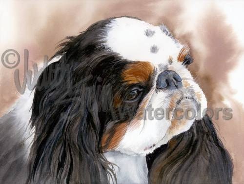 English Toy Spaniel - King Charles Spaniel Art Canvas Print Weekender Tote  Bag by Sandra Sij - Pixels