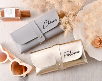 Personligt glasögonfodral, specialdesignat glasögonfodral, lyxigt glasögonfodral, jubileumspresent