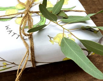 Wattle Wrapping Paper