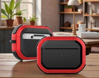 Armor Protective Case For Airpods1 2 3 4 Pro Pro2 Pro3 Shockproof Cover Accessories