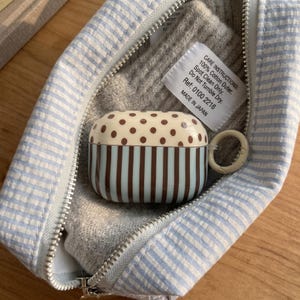 Retro Patchwork Case for AirPods 1 2 3 4 5 Pro Pro2 Pro3