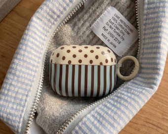 Retro Patchwork Case for AirPods 1 2 3 4 Pro Pro2 Pro3