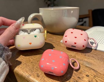 Summer Dopamine Love Heart AirPods 1 2 3 4 Pro Pro2 Pro3 Case