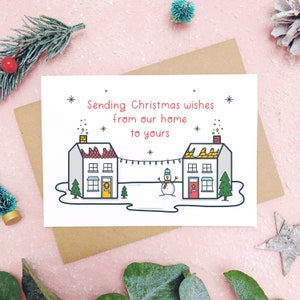 Envoi d'une carte de souhaits de Noël