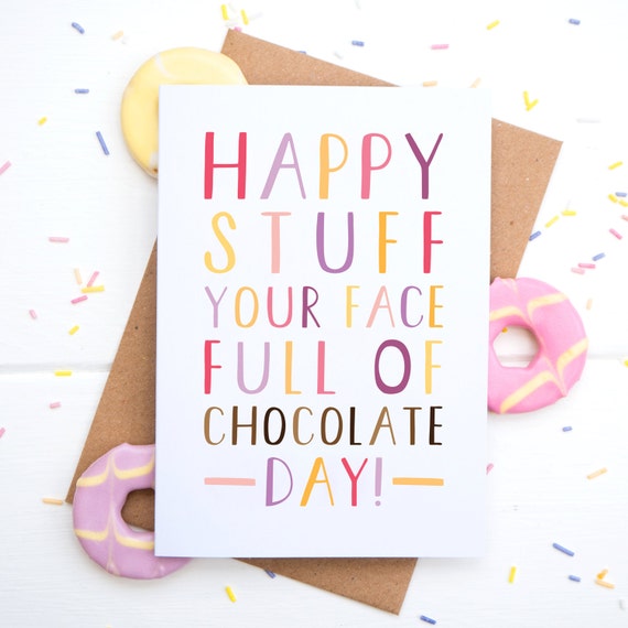 happy birthday chocolate lover