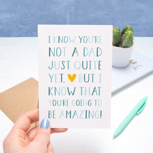 Dad to be Father's Day Card