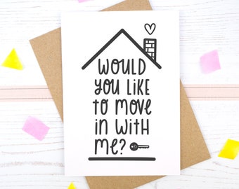 Will you move in with me Card