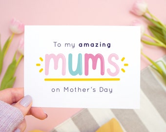 Amazing Mums Mother's day card