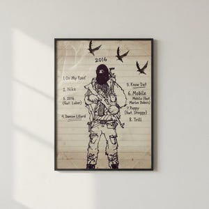 smokedeope2016 2016 Album Cover Poster Fankunst - Musikzimmer Dekor