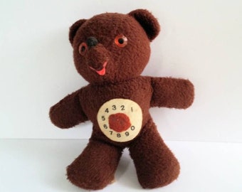 avon talking teddy bear instructions