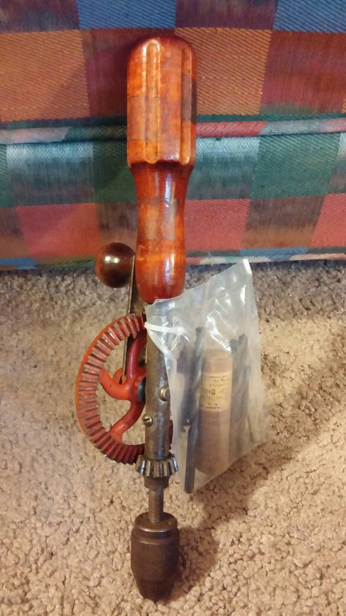 Antique Tool Vintage Tool Hand Crank Screwdriver Handyman Gear - Etsy