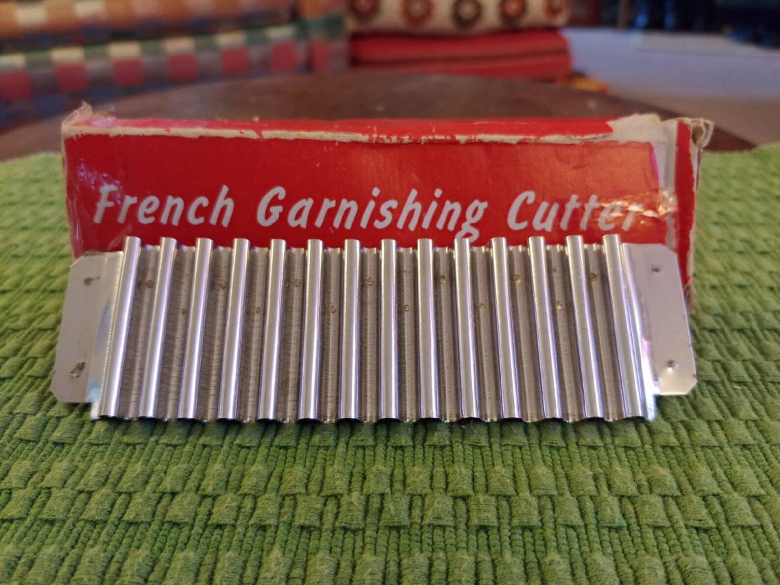 Antique French Garnishing Cutter Vintage Kitchen Tool Crinkle Etsy Canada