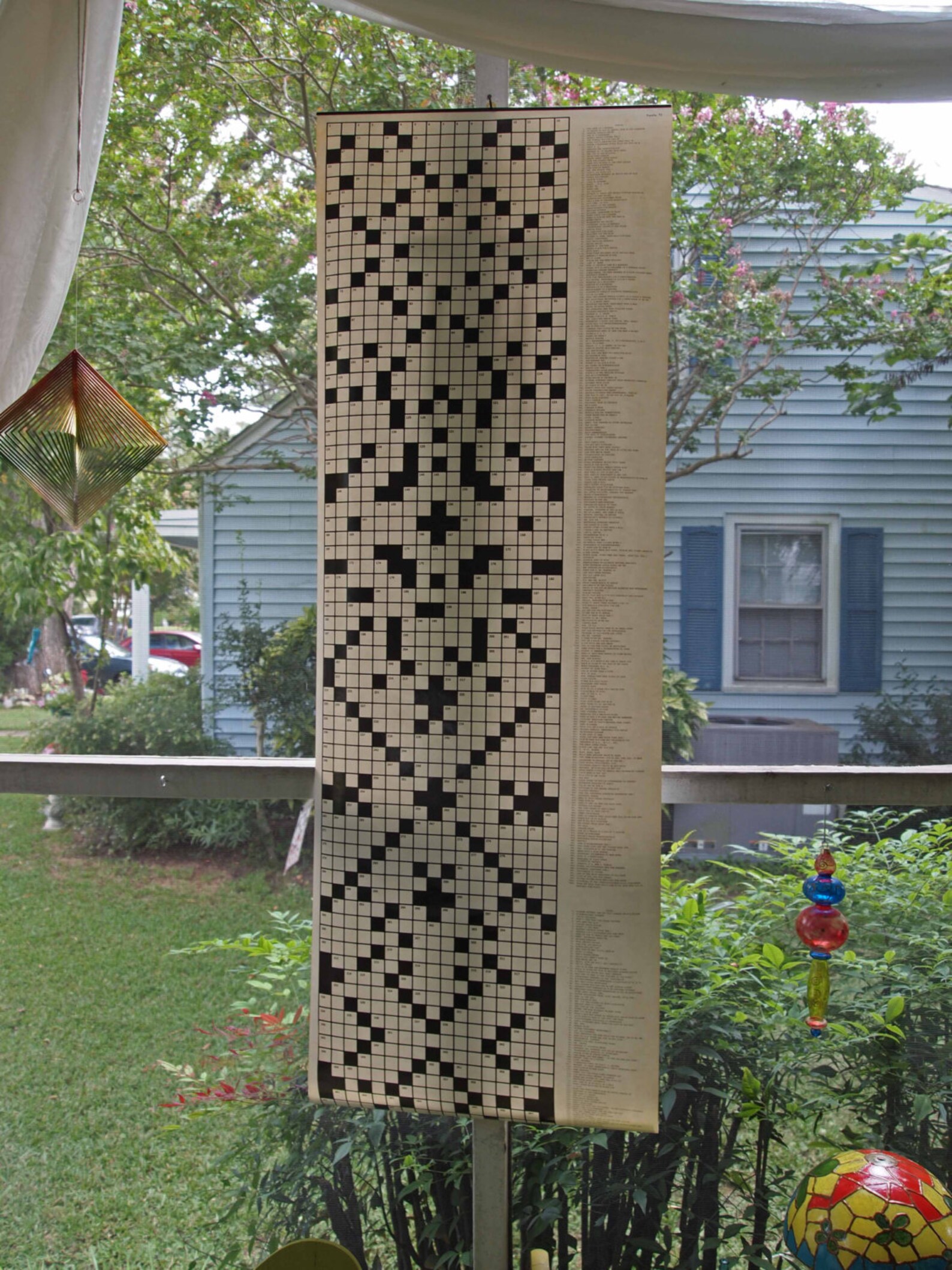 6 Foot Crossword Puzzle Oversized Toy Giant Crossword Etsy