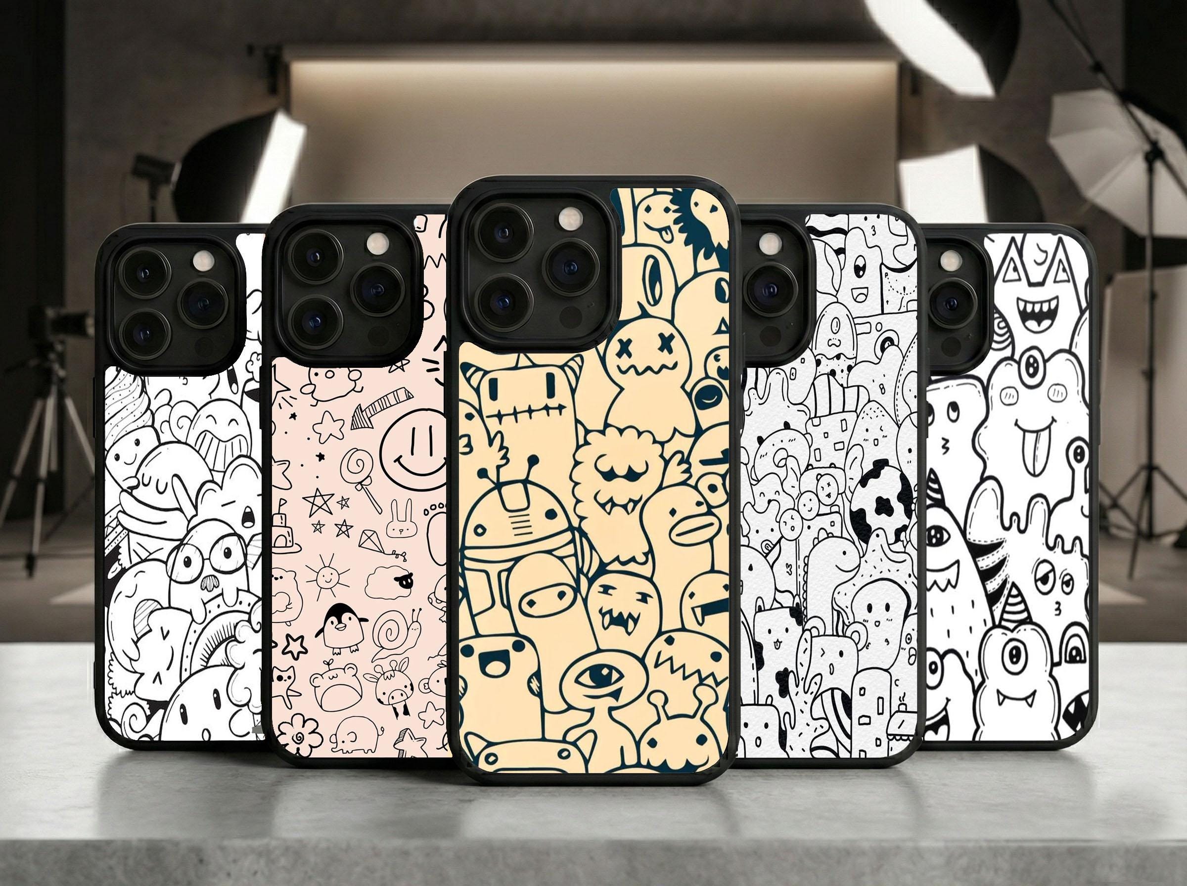 Funny Custom Drawn Phone Cases Funny IPhone 12 Case Unique Funny Phone  Covers