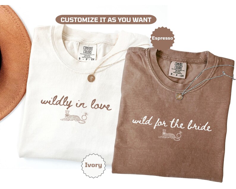 Wildly In Love Bachelorette Shirts Wild For The Bride Bridesmaid Matching Tees Bach Weekend Outfit Bridal Party T-Shirts Girls Trip Tee image 5