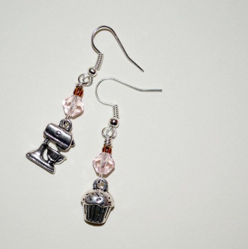 Baking Earrings Drop Earrings Cake Earrings Gift for Baker Etsy
