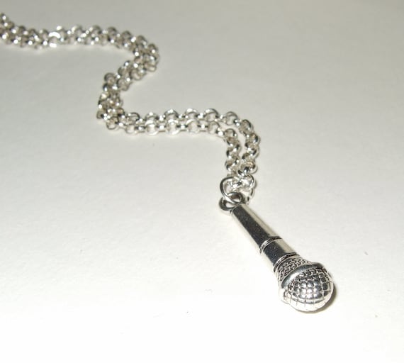 Microphone Necklace