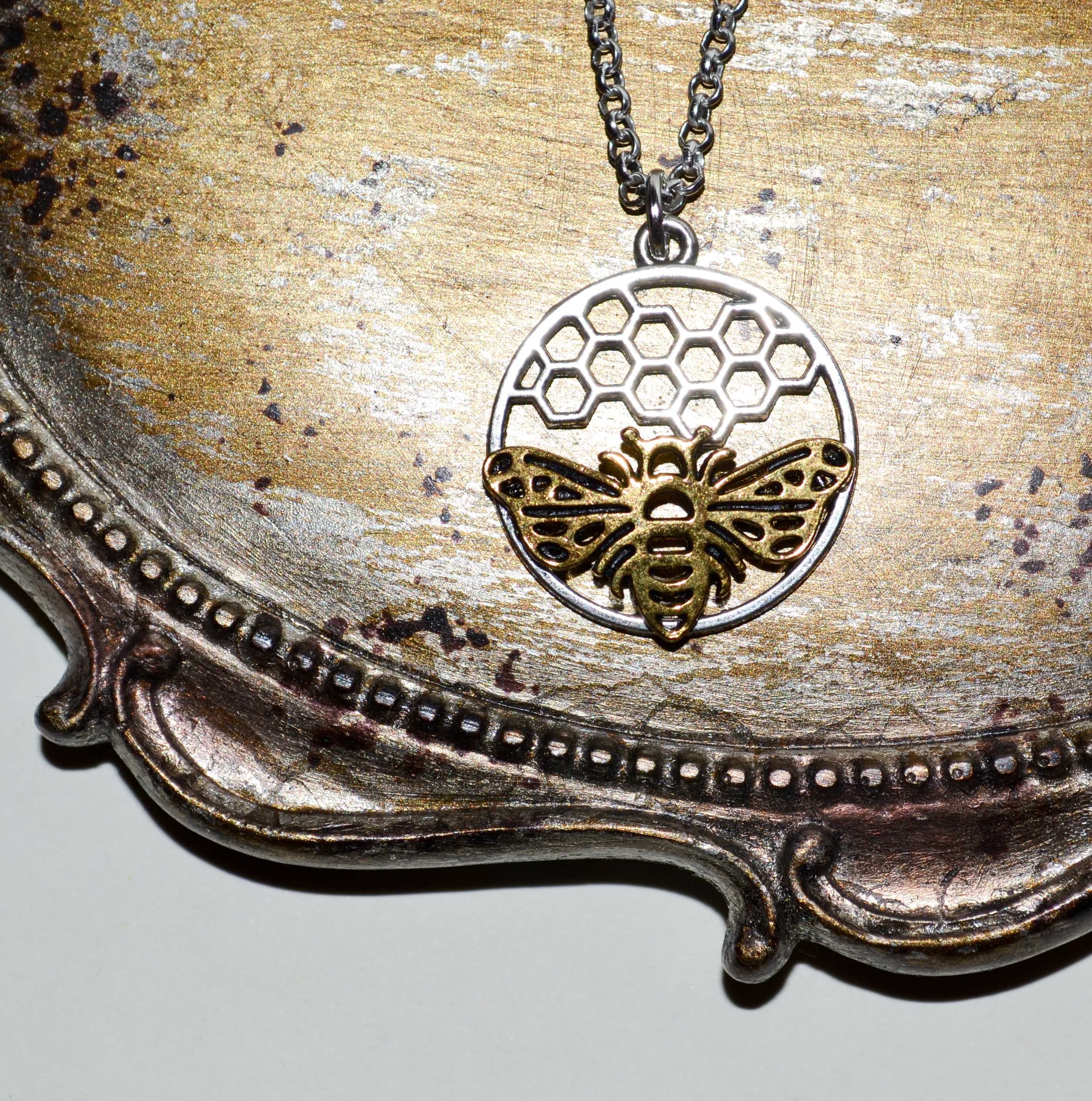Honey Bee Necklace