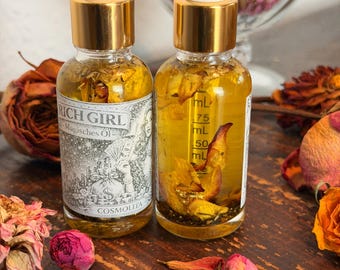 Rich Girl Ritualöl – Magisches Wohlstandsöl für Geld, Luxus, Fülle, Spirituelles Ritualöl für Erfolg, Selbstwert und Manifestation
