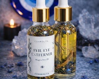 Auge Nazar Evil Eye Schutz Ritualöl – Neid und negative Energie lösen und Aura reinigen für Manifestation, Spiritualität & Reinigung Ritual
