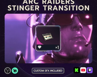 Transmisja strumieniowa ARC Raiders | Stinger z mikstejpu Lance'a | Do OBS, Twitcha lub YouTube