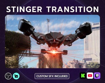 ARC Raiders Stream Transition | Rocketeer OBS Stinger for Twitch or YouTube