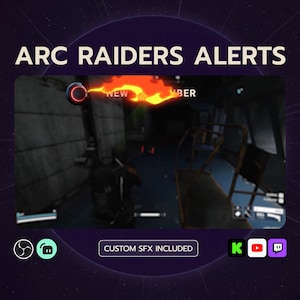Alertas de Fireball de ARC Raiders / Twitch, YouTube y Kick / Instalación de StreamElements con un solo clic