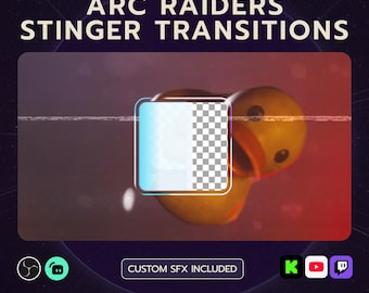 Transmisja strumieniowa ARC Raiders | Rubber Duck Stinger | Do OBS, Twitcha lub YouTube