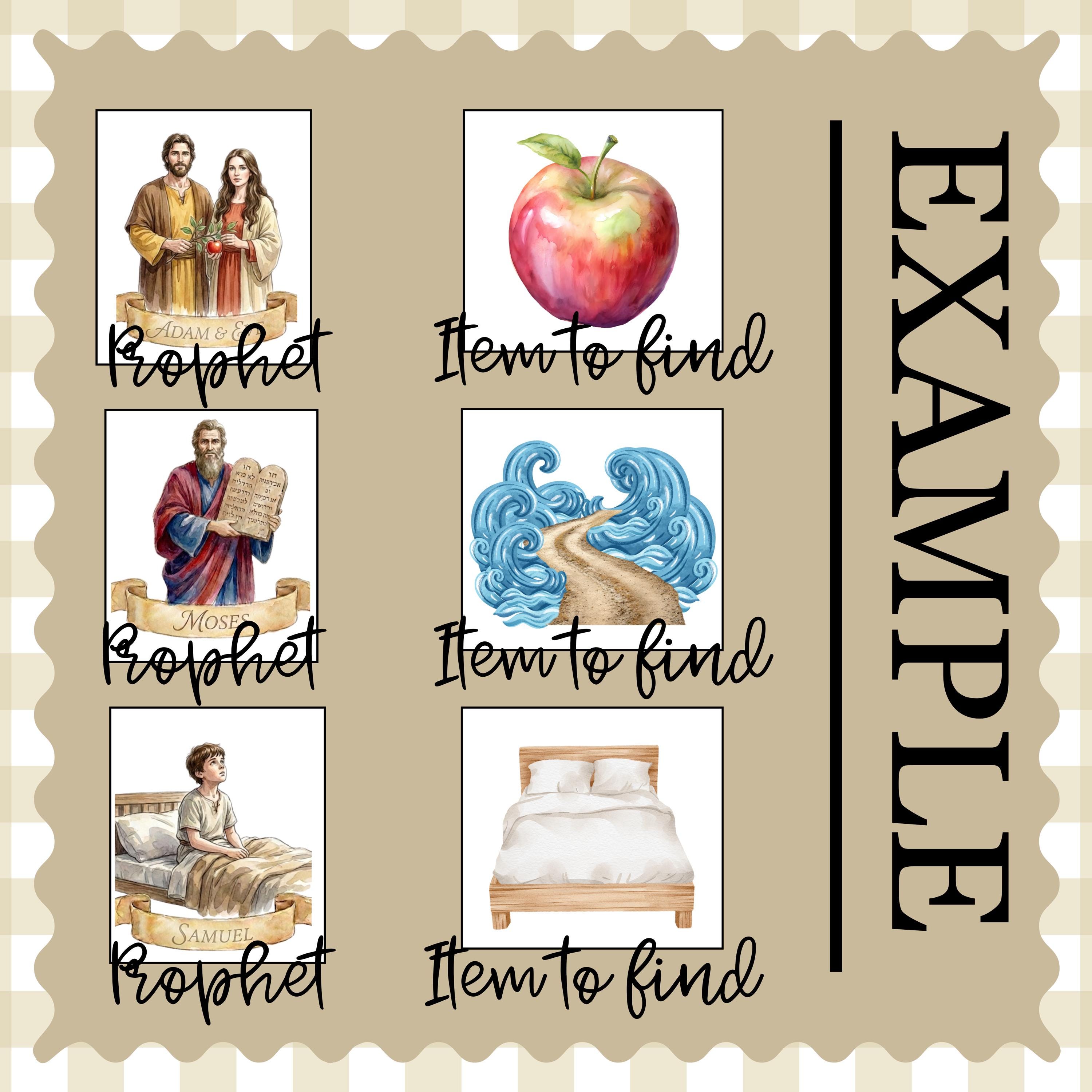 Follow the Prophet Singing Hide & Seek Activity | Fun Primary Help ...