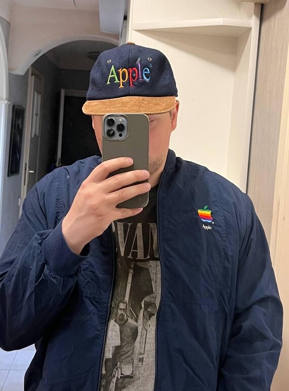 Vintage Apple Computers Macintosh Mac Snapback Ha… - image 12