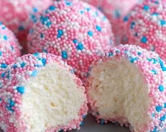 Cotton Candy Cheesecake Bombs Recipe, No Bake Dessert, Party Treats (Digital Download)