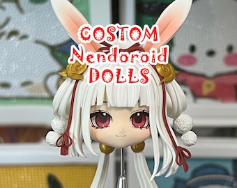 nendoroid-anpassning GSC Hår och ansiktsuttryck, handgjort nendoroid-anpassning personligt hår