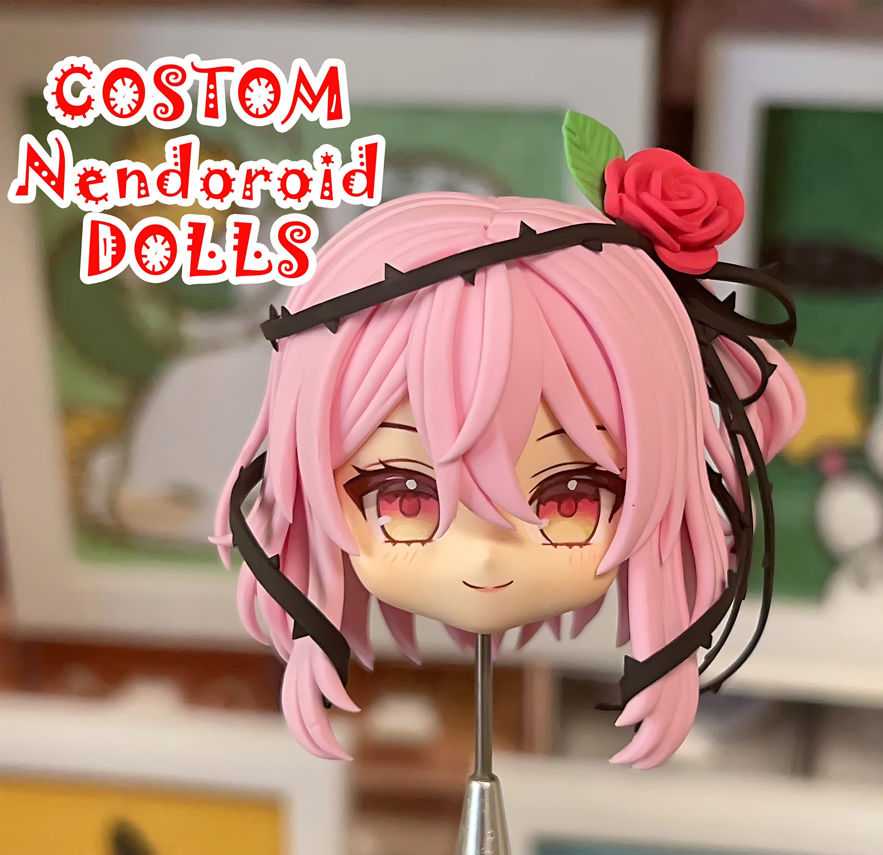 ねんどろいど　カスタム　髪　長髪　ロング髪　アホ毛　女の子　Gr G11 ねんどろいど カスタム 髪 長髪 ロング髪 アホ毛 女の子 Gr G11 【公式