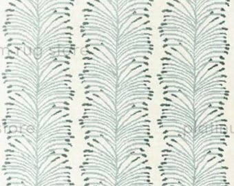 Hand Knotted Modern Leaf Pattern Wool Rug | Minimal Fern Design Area Carpet | Soft Neutral Green Rug for Living Room Bedroom