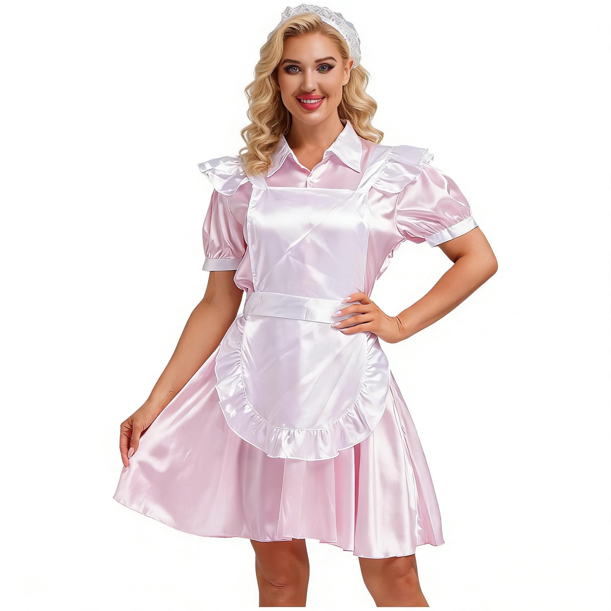 Latex maid dress - Etsy 日本