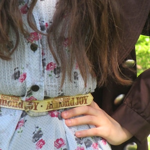 1970&#39;s Almond Joy Peter Paul belt