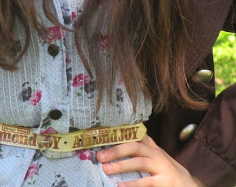 1970's Almond Joy Peter Paul belt