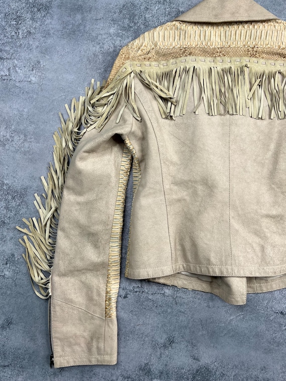 Santacroce Firenze Python Leather Western Woman J… - image 14