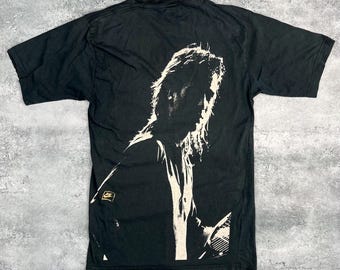 Maglietta vintage Andre Agassi Nike da uomo, taglia M, nera, autentica, vintage, tennis, originale