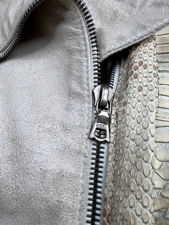 Santacroce Firenze Python Leather Western Woman J… - image 11