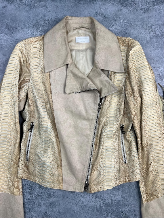 Santacroce Firenze Python Leather Western Woman J… - image 4