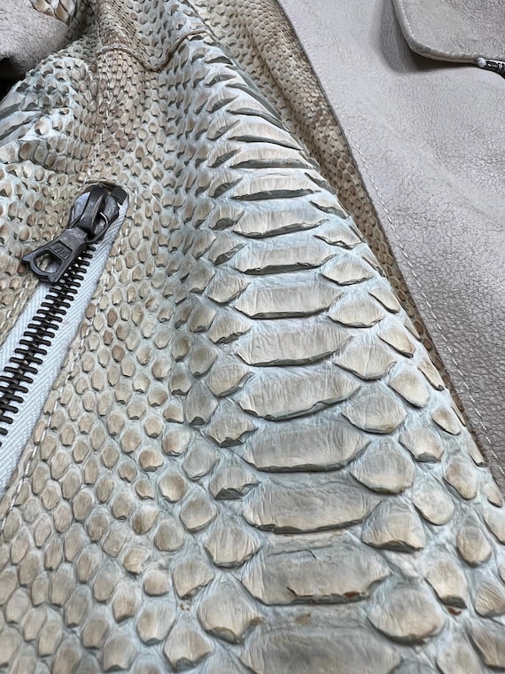 Santacroce Firenze Python Leather Western Woman J… - image 8