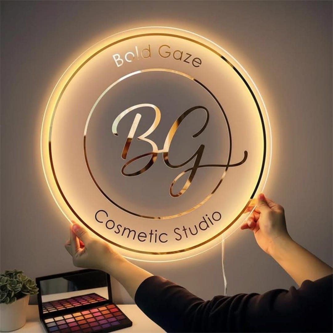 Custom 3D Acrylic Business Sign, Personalized, Logo Wall, Sign ...
