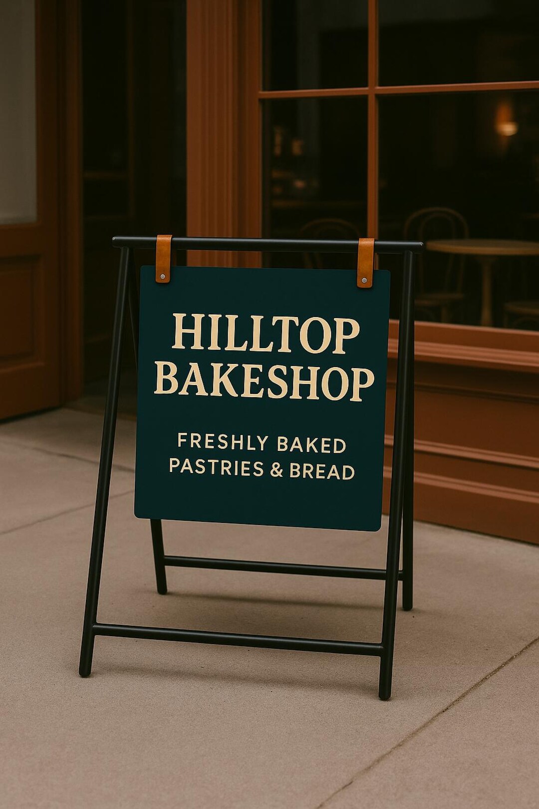 Custom Double-sided Sidewalk Sign | Premium A-frame Board | Outdoor ...