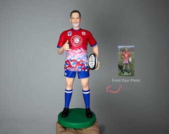 custom action figure from Photo, Custom 3d figurines，For my husband gift，Handcrafted Polymer Clay Portrait Statue, Fine Art Collectible