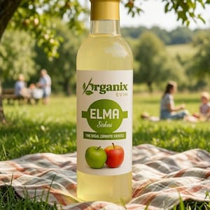 Raw Apple Cider Vinegar with "The Mother" - Small Batch, Unfiltered, Unpasteurized, Organic
