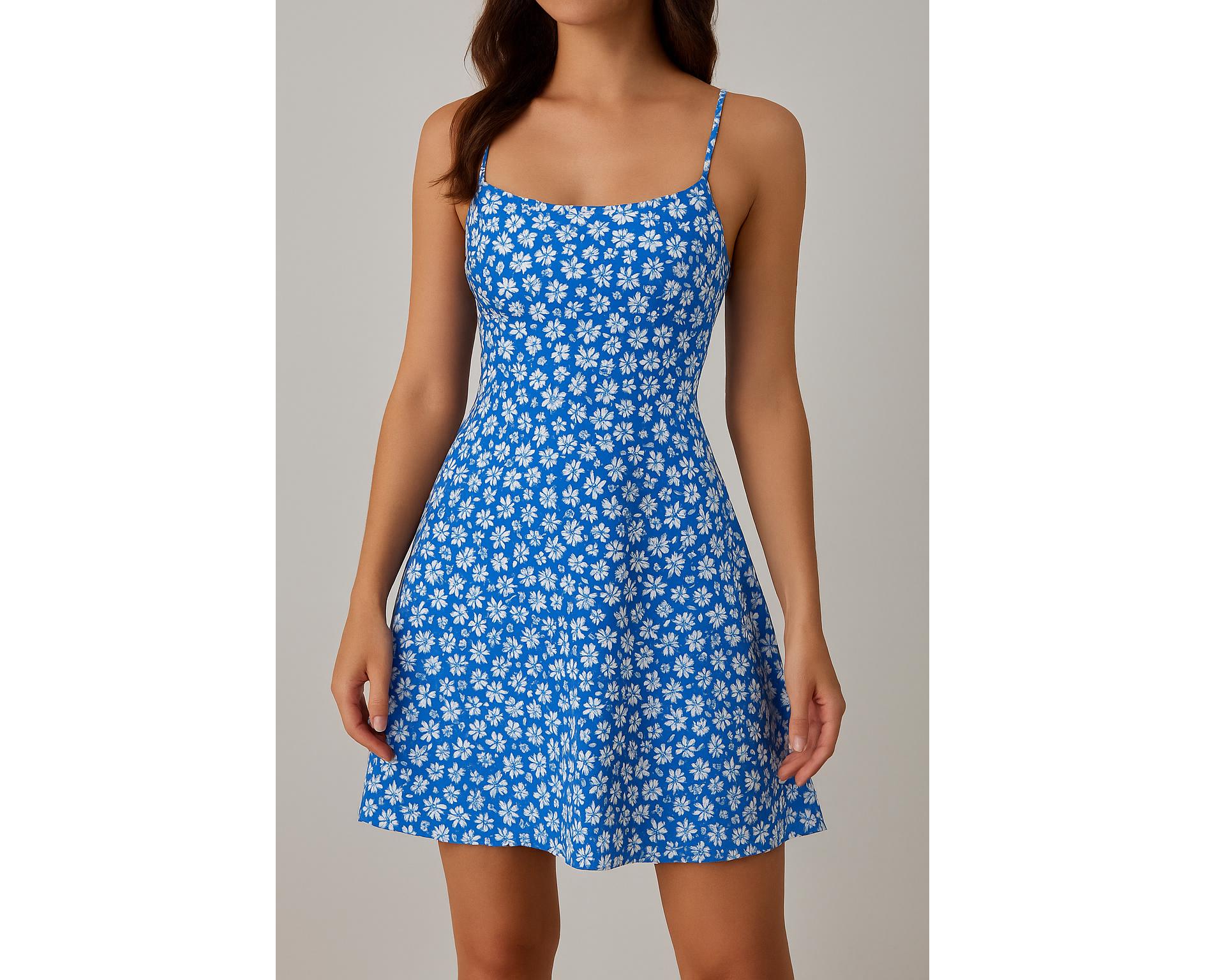 Blue Cami Dress - Etsy