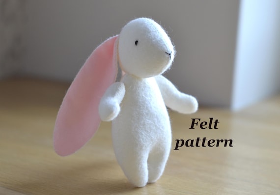 Bunny sewing Pattern : Felt DIY Pattern
