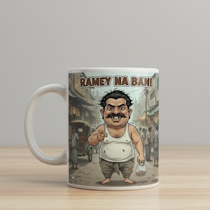 Taza de comedia Desi - Ramey Na Ban