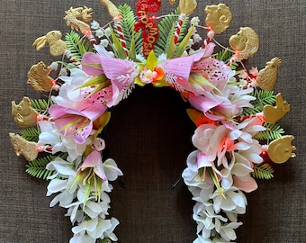 Chinese New Year Swizzle Crown Year of the Dragon  for Lunar New Year Lantern Chinese Zodiac Animals Dapper Day